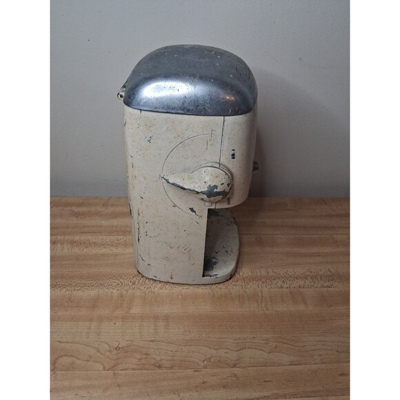 Vintage Manual Ice Crusher Chrome Metal – Retro Barware Kitchen Tool – Works - Picture 6 of 7
